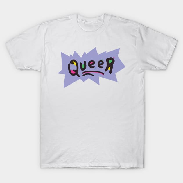 Queer T-Shirt by AnObscureBird